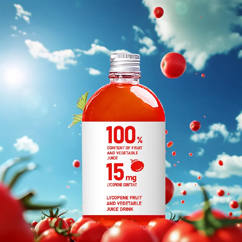 Glass Bottle Lycopene Drink