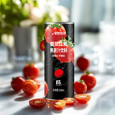 quality 360ml 460ml Pure Tomato Juice 210ml Unsweetened Tomato Juice factory