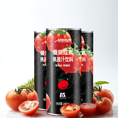quality 100% Natural Tomato Fruit Juice With 12.4g Carbohydrates 6Mg Sodium factory