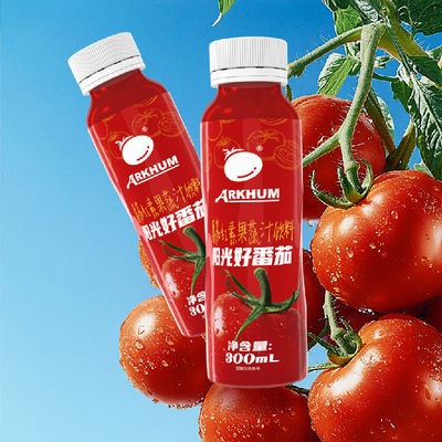 quality 100ml Low Sodium Tomato Juice Fruit Flavored Tomato Drink factory