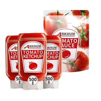 quality Tomato Ketchup Sauce in Bottles with 2-Year Shelf Life factory